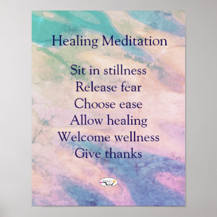 Impresión de Meditación Curativa