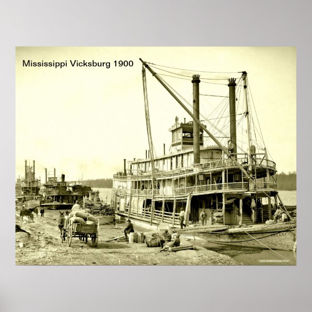 Impresión de Mississippi Vicksburg (Frente)