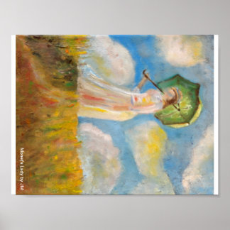 Impresión de Monet's Lady