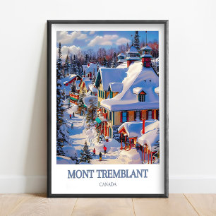 Impresión de Mont Tremblant - Póster de las Montañ