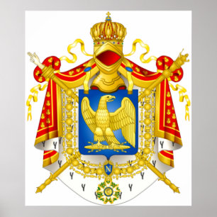 Impresión de Napoleon del escudo de armas