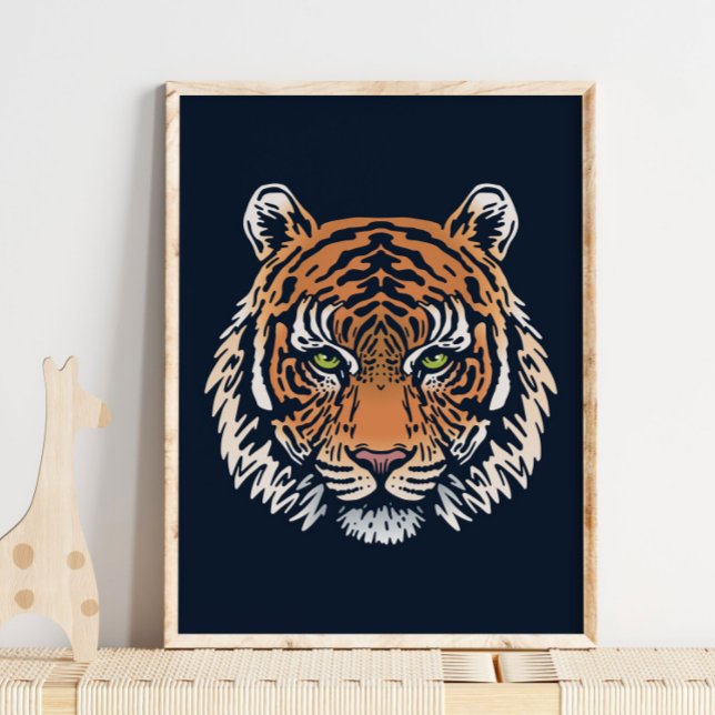 Impresión de Naranja de vida silvestre Tiger de Su (Subido por el creador)
