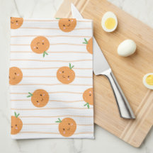 Impresión de Naranjas pequeños - Toalla de cocina