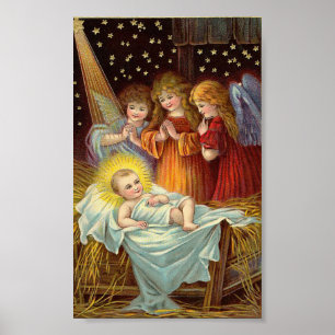 Impresión de navidades de Natividad