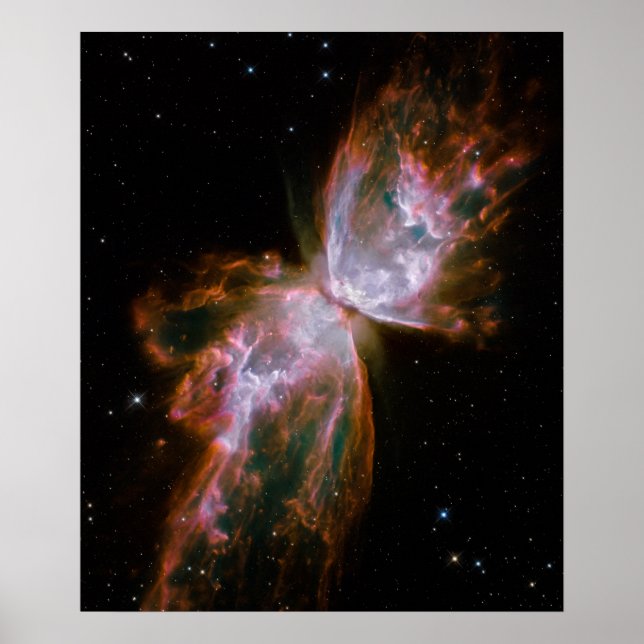 Impresión de nebulosa de mariposa (Frente)