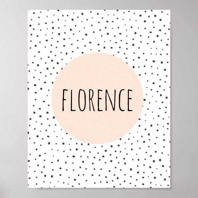 Impresión de nombre personalizado - Guardería - Ar (Frente)