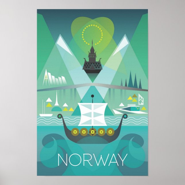 Impresión de Noruega (Frente)