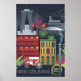 Impresión de Nueva Orleans