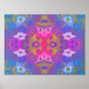 Impresión de Ombré Neon o Relieve metalizado plate