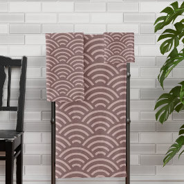 Impresión de onda japonesa Seigaiha Patrón rosado 