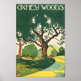 Impresión de Oxhey Woods