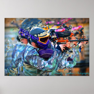Impresión de Paintball grande