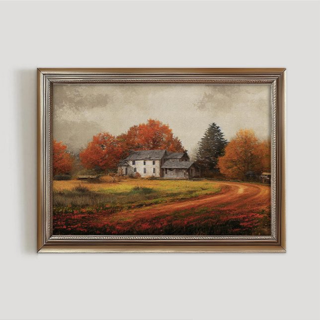 Impresión de paisaje de otoño, Arte de pared de fo (Subido por el creador)