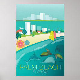 Impresión de Palm Beach, Florida