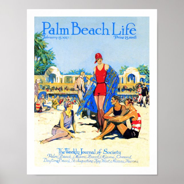 Impresión de Palm Beach Life #13 (Frente)