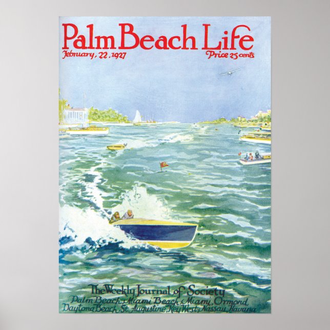 Impresión de Palm Beach Life #2 (Frente)
