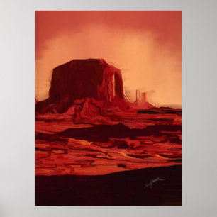Impresión de papel paisajístico en Monument Valley