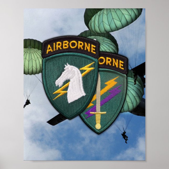 Impresión de parche de Ops especiales de USACAPOC  (Frente)