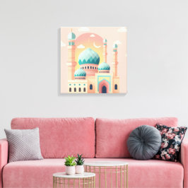 Impresión de pared de celebración de Ramadán