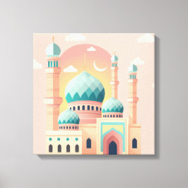 Impresión de pared de celebración de Ramadán