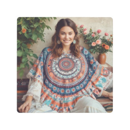 Impresión de pared de elegancia floral silenciada