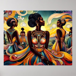 Impresión de pared de Reinas entre Nosotros