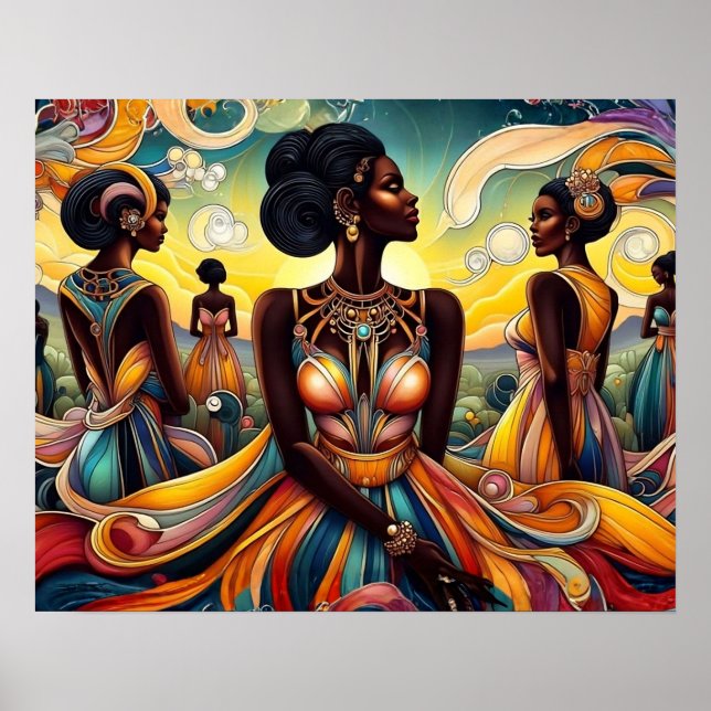 Impresión de pared de Reinas entre Nosotros (Frente)