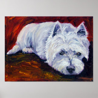 Impresión de pared de West Highland Terrier