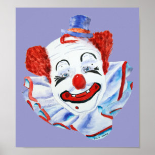 Impresión de payaso Felix Adler