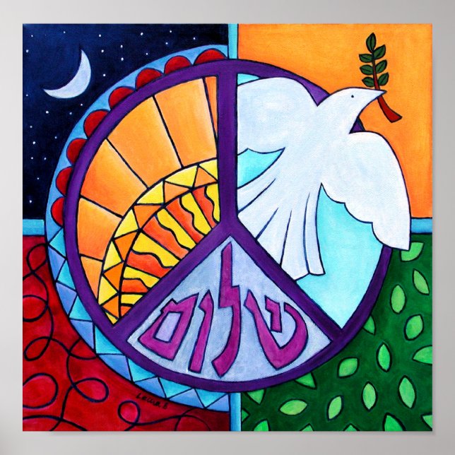 Impresión de Peace Rising (Frente)