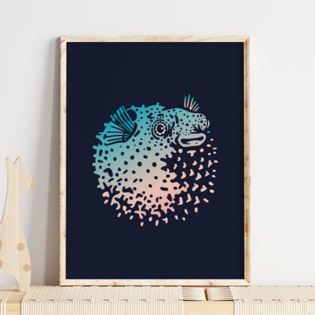 Impresión de peces de puffer | Impresión de pared  (Subido por el creador)