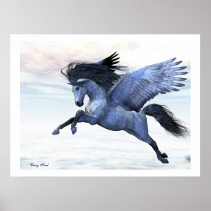 IMPRESIÓN DE PEGASUS DE PLATA