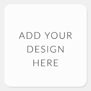 Impresión de Pegatina cuadrado de 2"