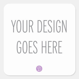 Impresión de pegatinas cuadradas (1,5" o 3")