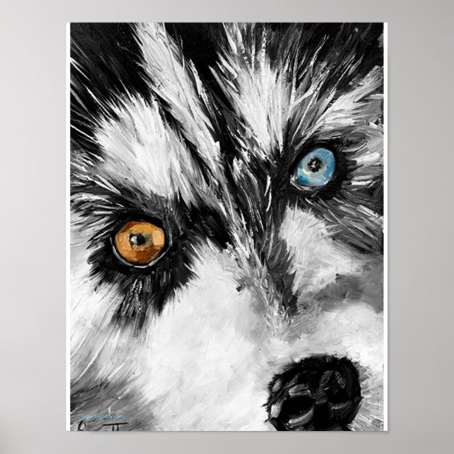 Impresión de Perro confitado de Alaskan (Frente)