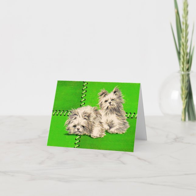 impresión de perros floofos adorables (Anverso)
