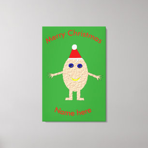 Impresión de Personalizado de huevos de Navidades