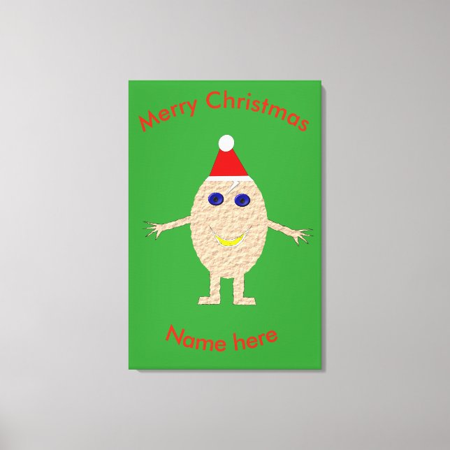 Impresión de Personalizado de huevos de Navidades  (Anverso)