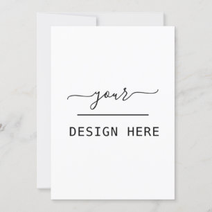 Impresión de personalizado de invitación las 5 hor