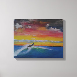 Impresión de pintura acrílica original