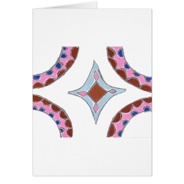 Impresión de pintura de aceite de Mandala (Frente)