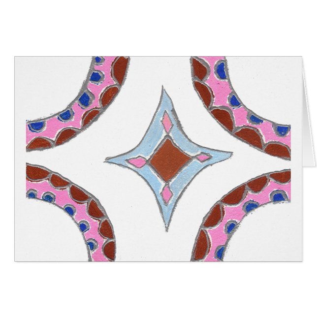 Impresión de pintura de aceite de Mandala (Anverso (Horizontal))