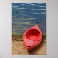 Impresión de pintura de Kayak
