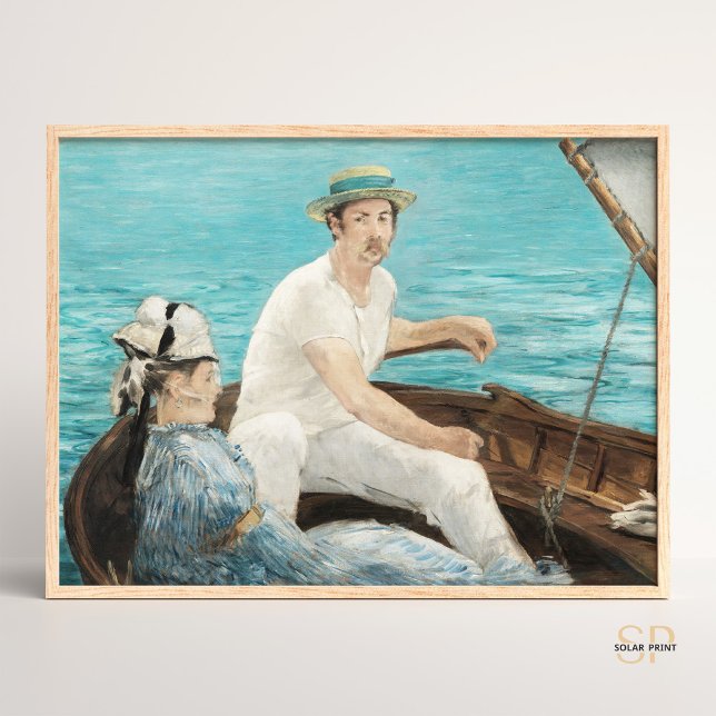Impresión de pintura en bote Edouard Manet (Subido por el creador)