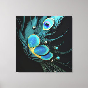 Impresión de pinturas murales/pavo real majestuoso