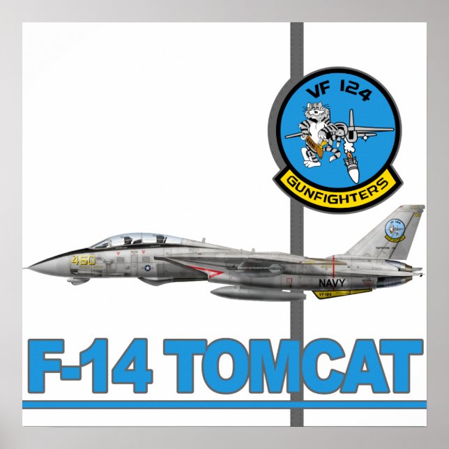 Impresión de pistoleros VF-124 (Frente)