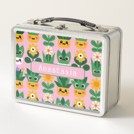 Impresión de planta en maceta personalizable linda