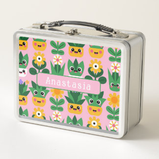 Impresión de planta en maceta personalizable linda