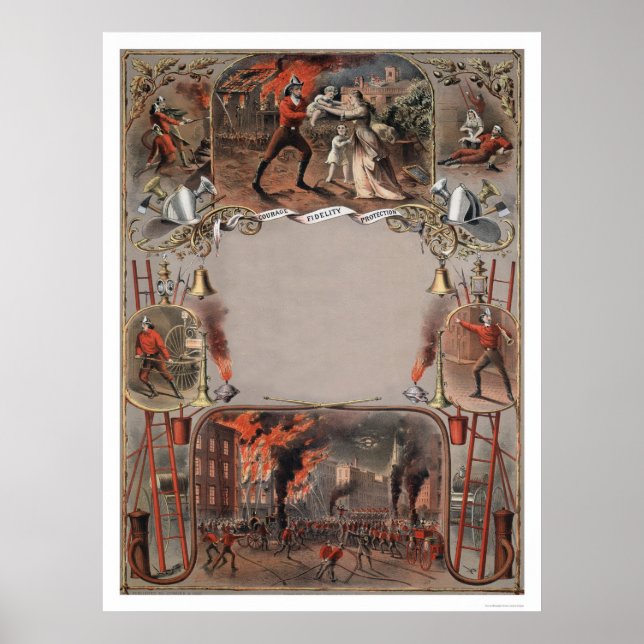 Impresión de plantilla de certificado de departame (Frente)