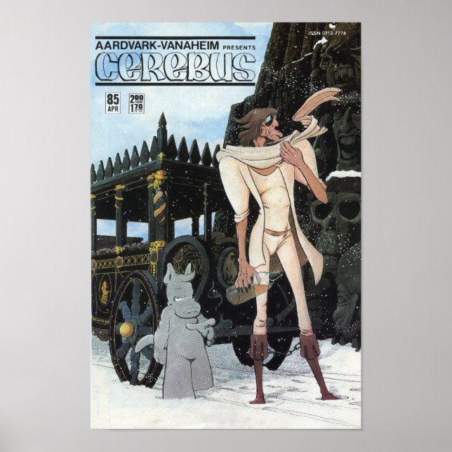 Impresión de portada de Cerebus Nº 85 (Frente)